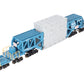 MTH 20-98232 O Gauge Westinghouse Schnabel Flatcar #203 w/ Transformer VG/Box
