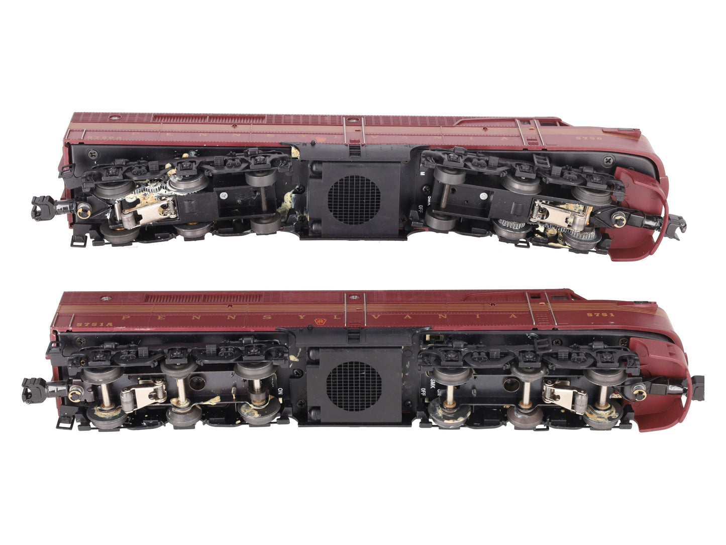 Lionel 6-18245 O Pennsylvania Alco PA-1 AA Diesel Engine Set #5750/5751 w/TMCC EX/Box