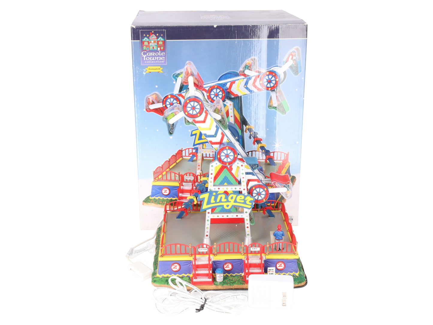 Lemax 156670 Carole Towne Collection The Zinger EX/Box