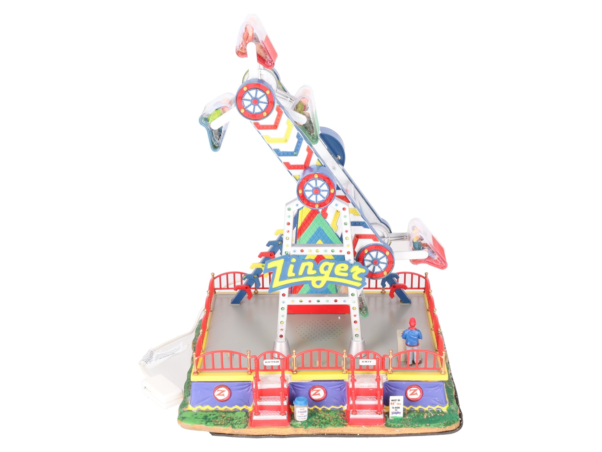 Lemax 156670 Carole Towne Collection The Zinger EX/Box