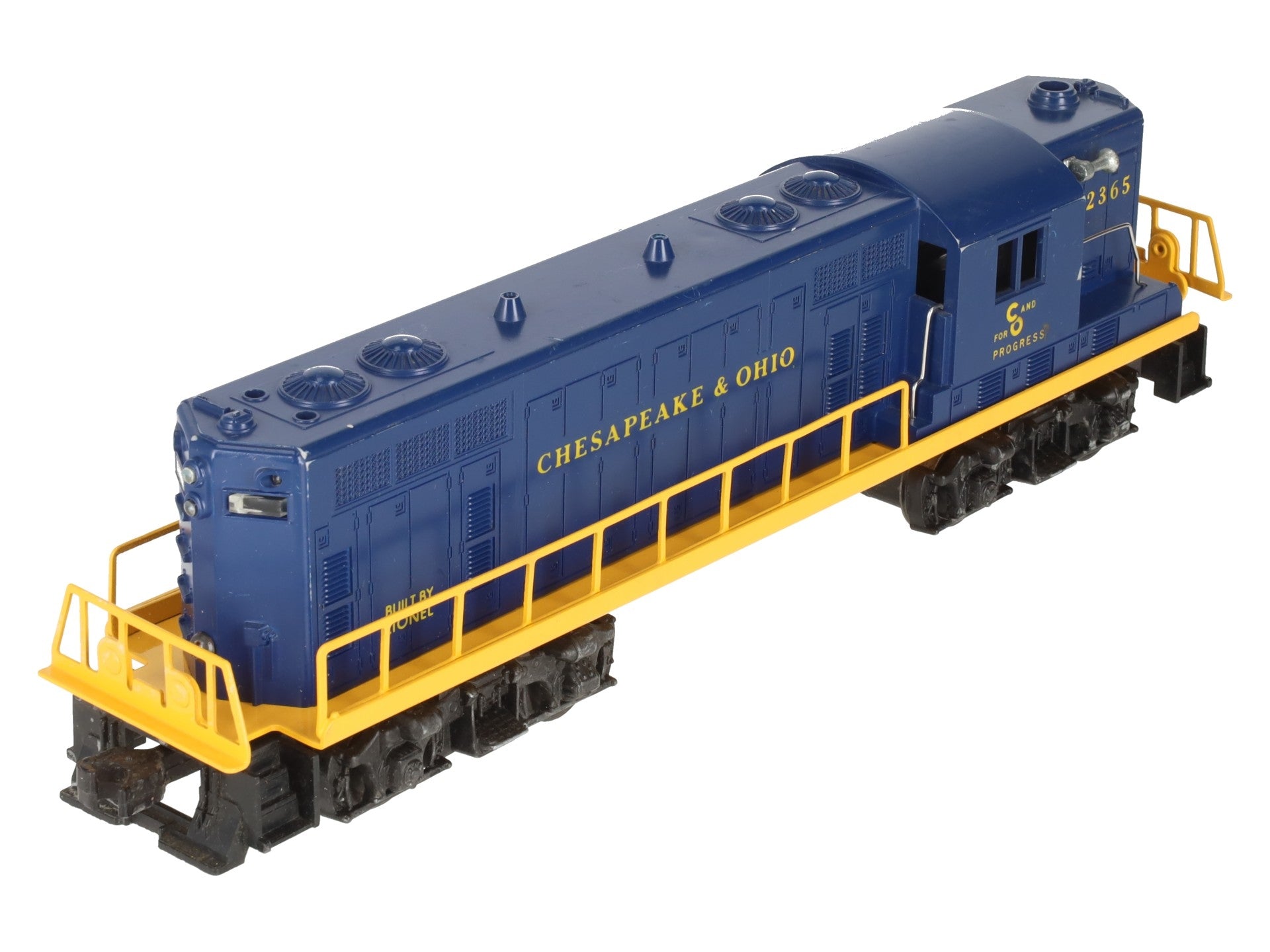 Lionel 2365 Vintage O Chesapeake & Ohio GP-7 Powered Diesel Locomotive EX