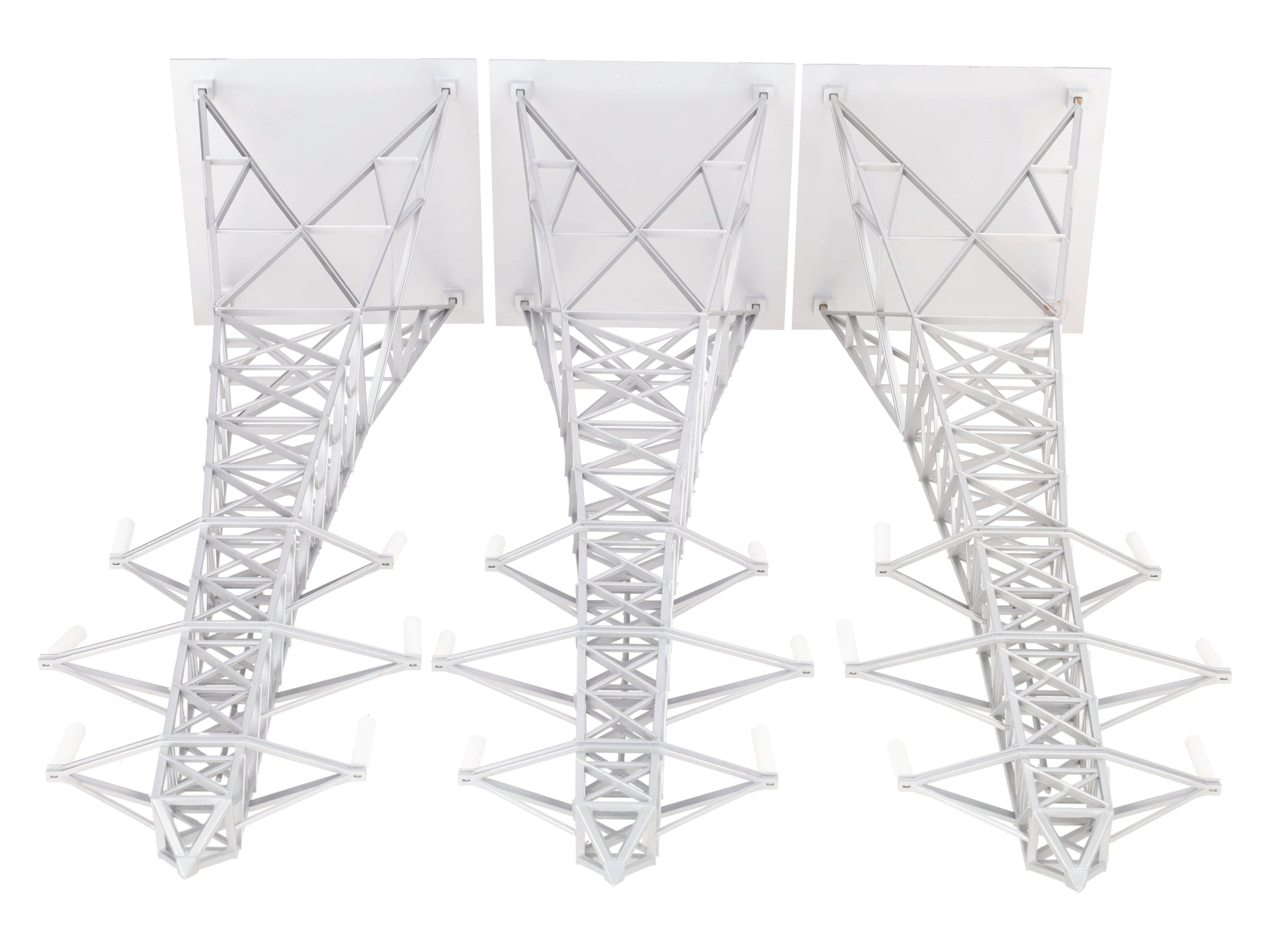 MTH 30-1056 O Hi-Tension Tower Set (Set of 3) EX/Box