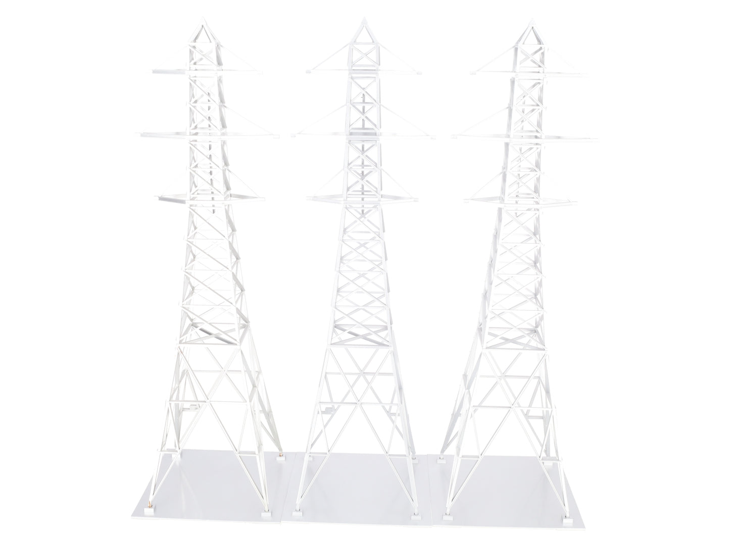 MTH 30-1056 O Hi-Tension Tower Set (Set of 3) EX/Box