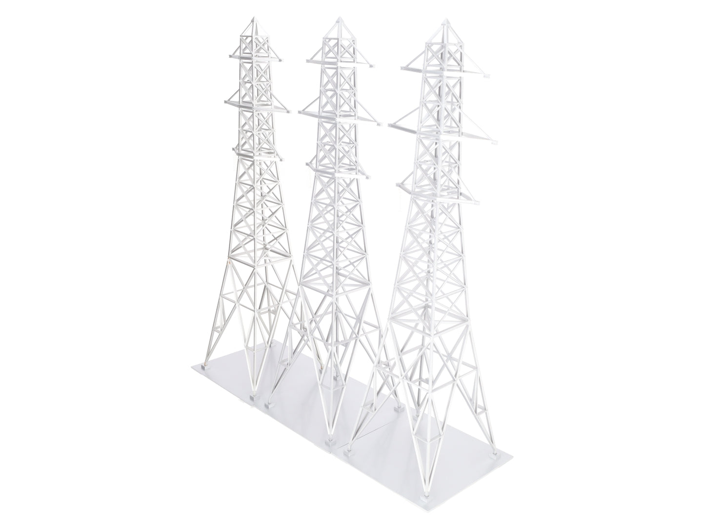MTH 30-1056 O Hi-Tension Tower Set (Set of 3) EX/Box