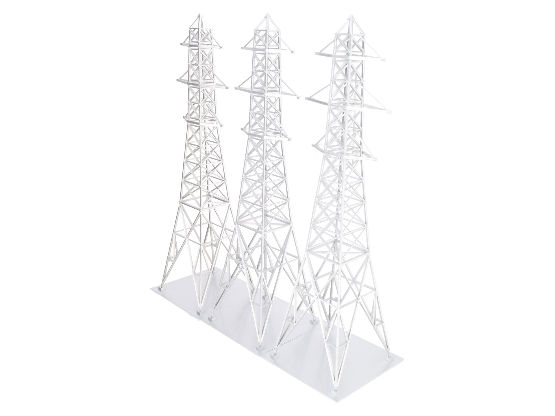 MTH 30-1056 O Hi-Tension Tower Set (Set of 3) EX/Box