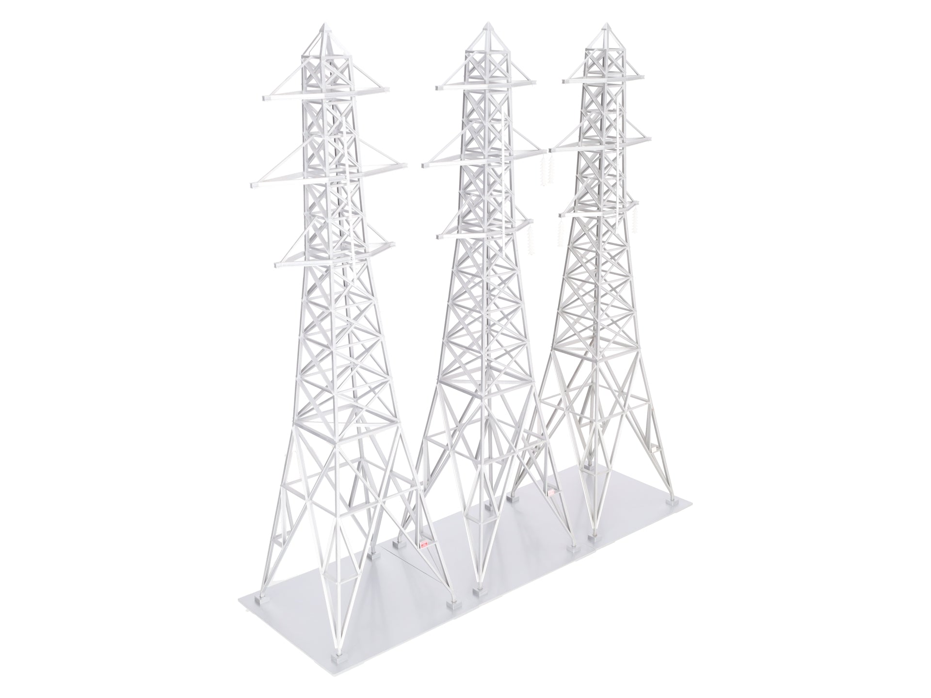 MTH 30-1056 O Hi-Tension Tower Set (Set of 3) EX/Box