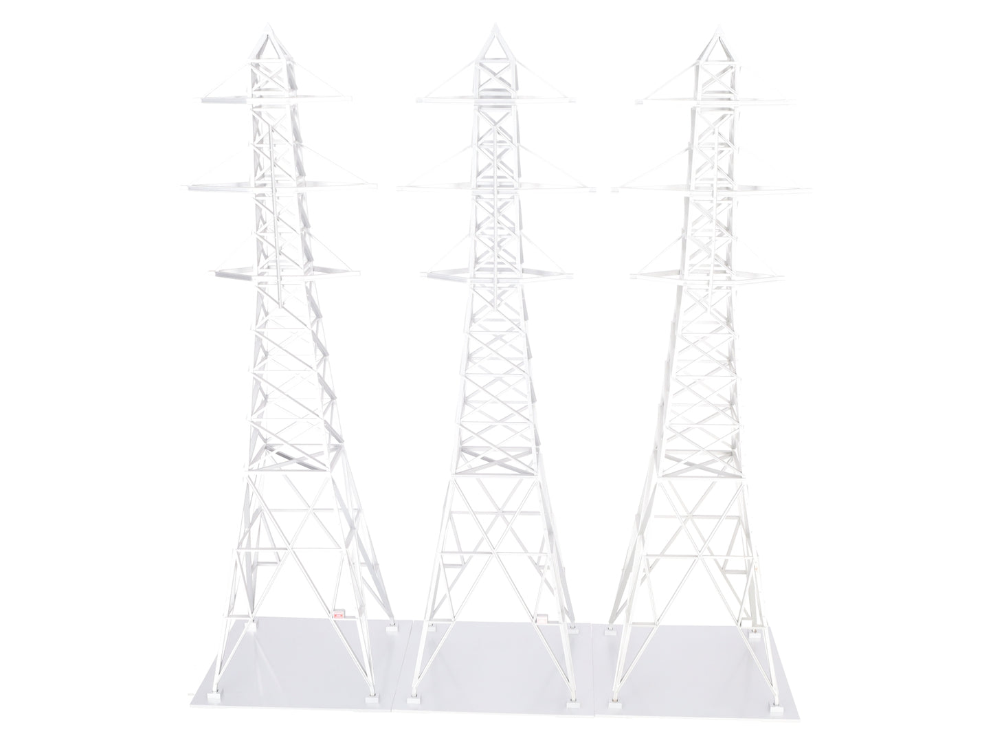 MTH 30-1056 O Hi-Tension Tower Set (Set of 3) EX/Box