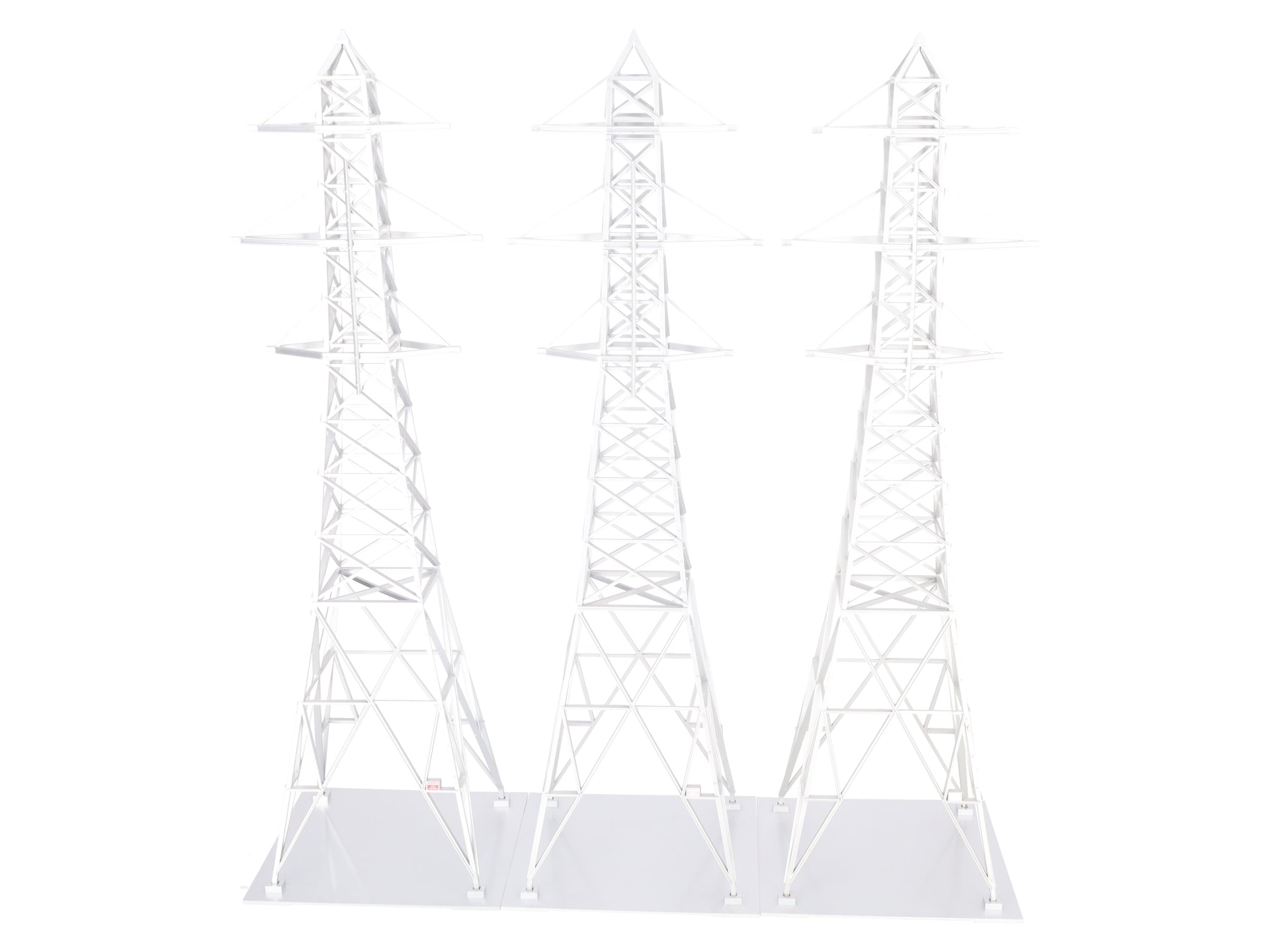 MTH 30-1056 O Hi-Tension Tower Set (Set of 3) EX/Box