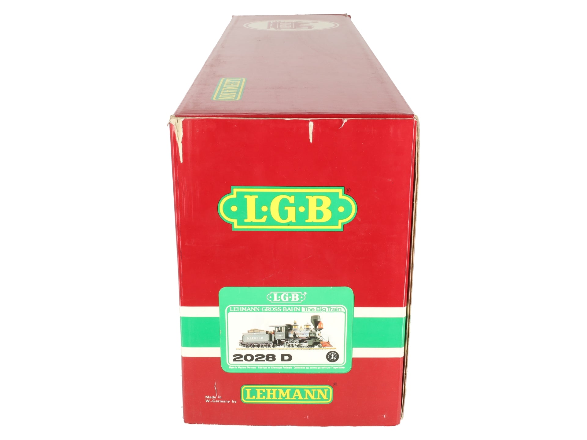 LGB 2028D G Scale DSP&P 2-6-0 Mogul Steam Locomotive & Tender #71 EX/Box