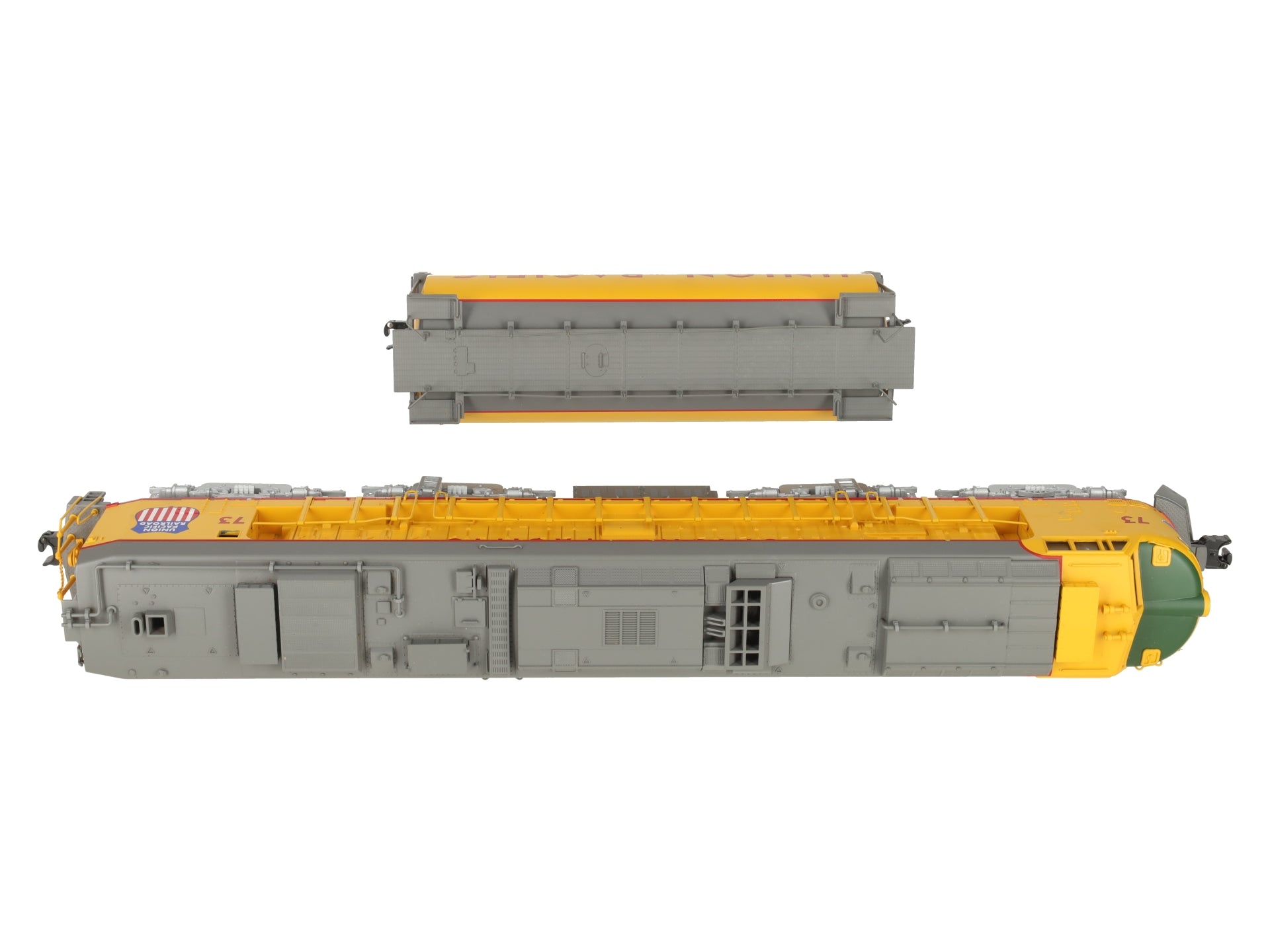 Lionel 6-18149 O Gauge Union Pacific Veranda Gas Turbine & Tender #73 w/ TMCC EX