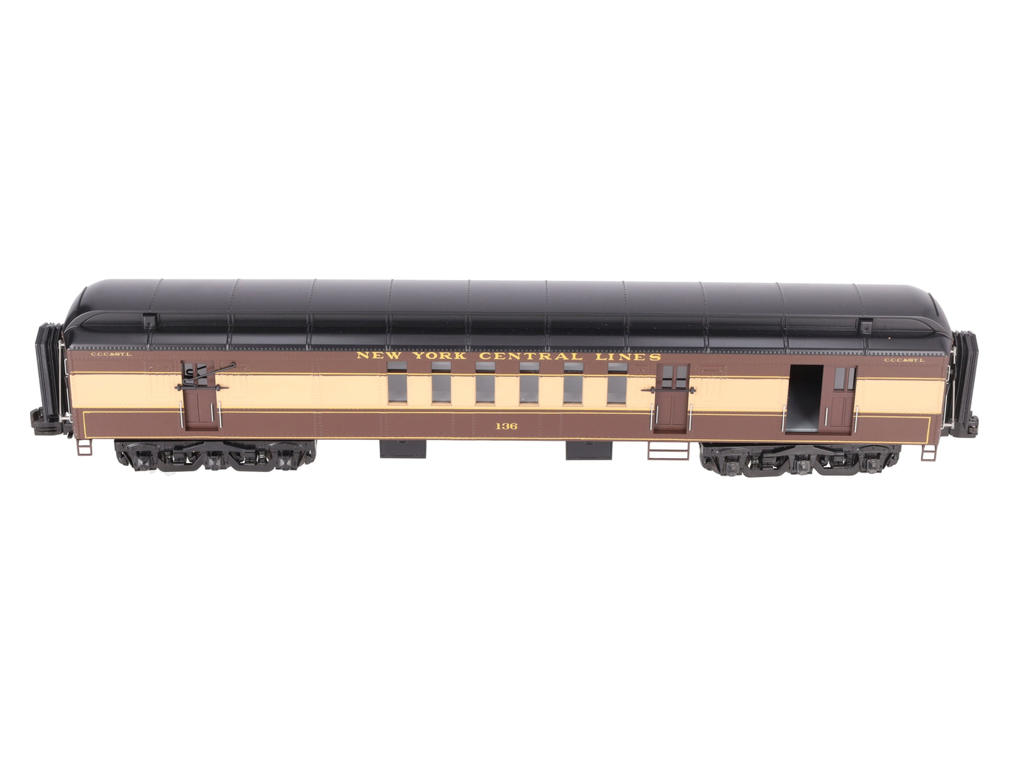 MTH 20-4296 New York Central 70’ Madison RPO Passenger Car #139 EX
