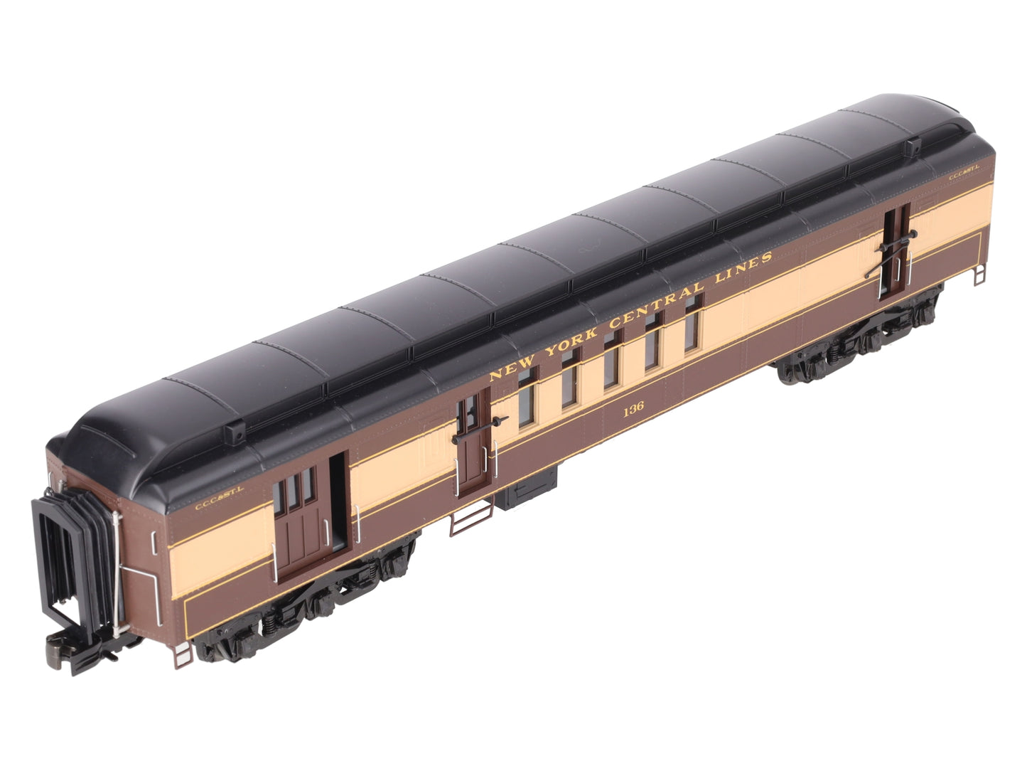 MTH 20-4296 New York Central 70’ Madison RPO Passenger Car #139 EX