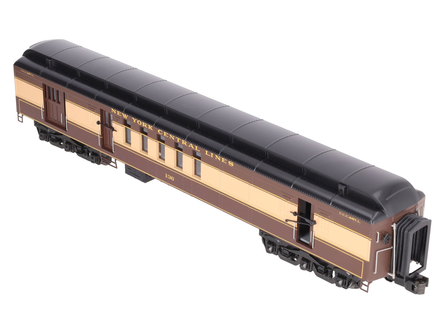 MTH 20-4296 New York Central 70’ Madison RPO Passenger Car #139 EX