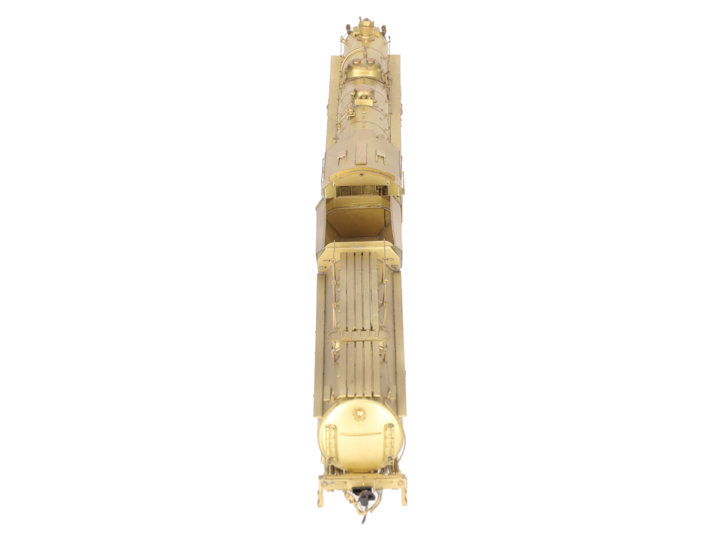 Westside Model Co. HO Brass Undecorated T-3t 4-8-2 Steam Locomotive & Tender EX/Box