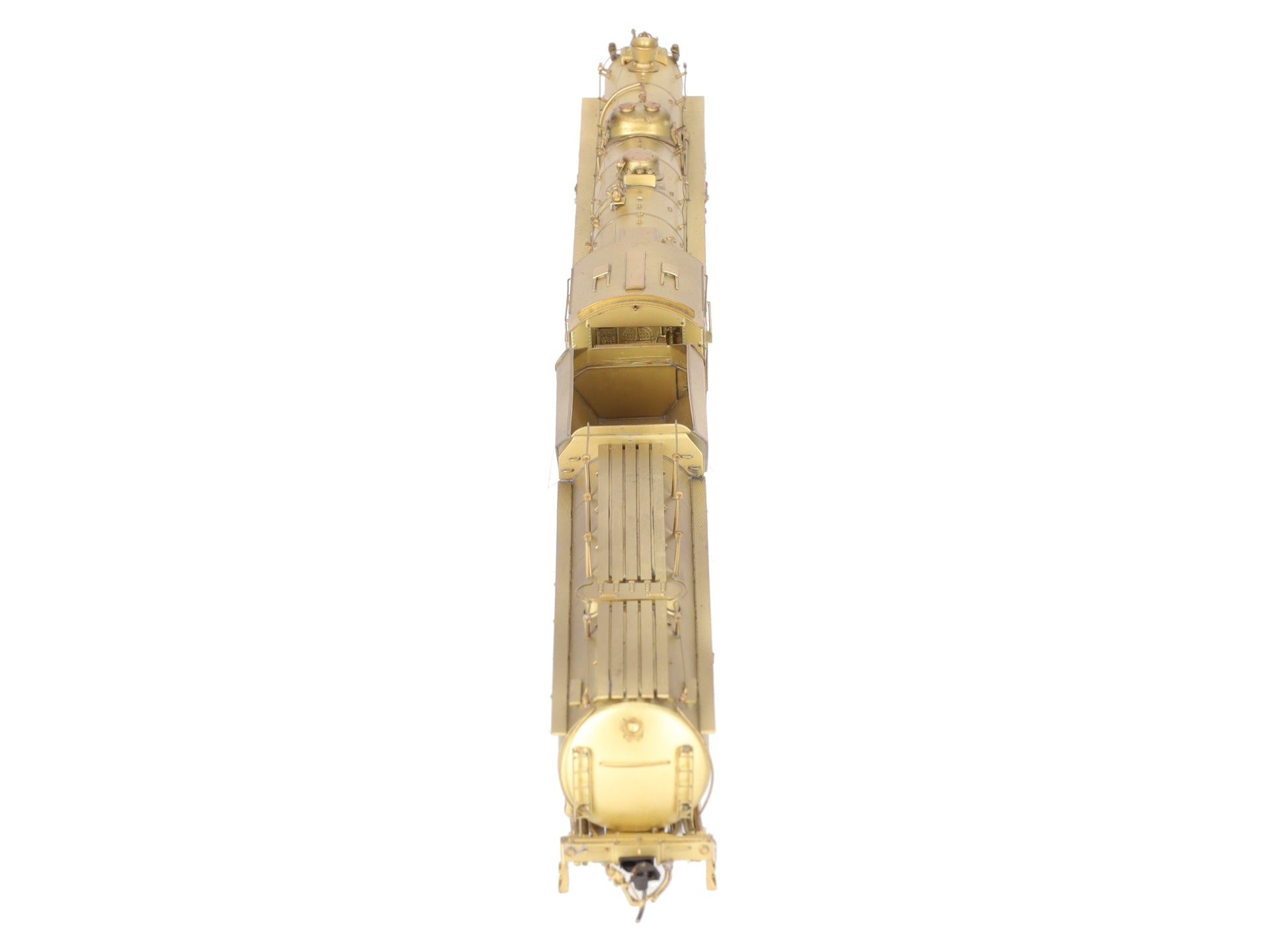 Westside Model Co. HO Brass Undecorated T-3t 4-8-2 Steam Locomotive & Tender EX/Box
