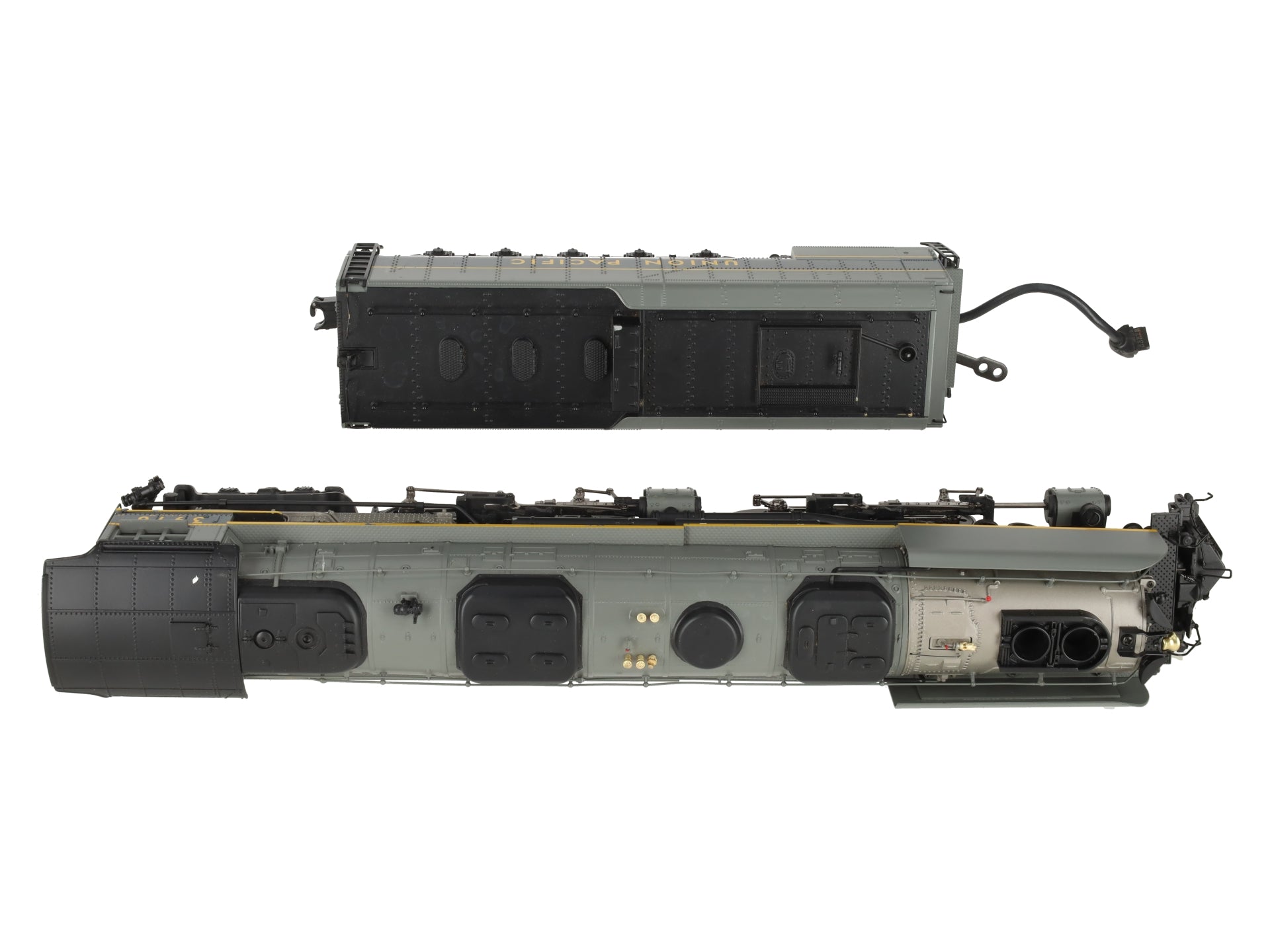 MTH 20-3478-2 O UP/Gray/Silver 4-6-6-4 Steam Locomotive w/PS3 #3976 EX