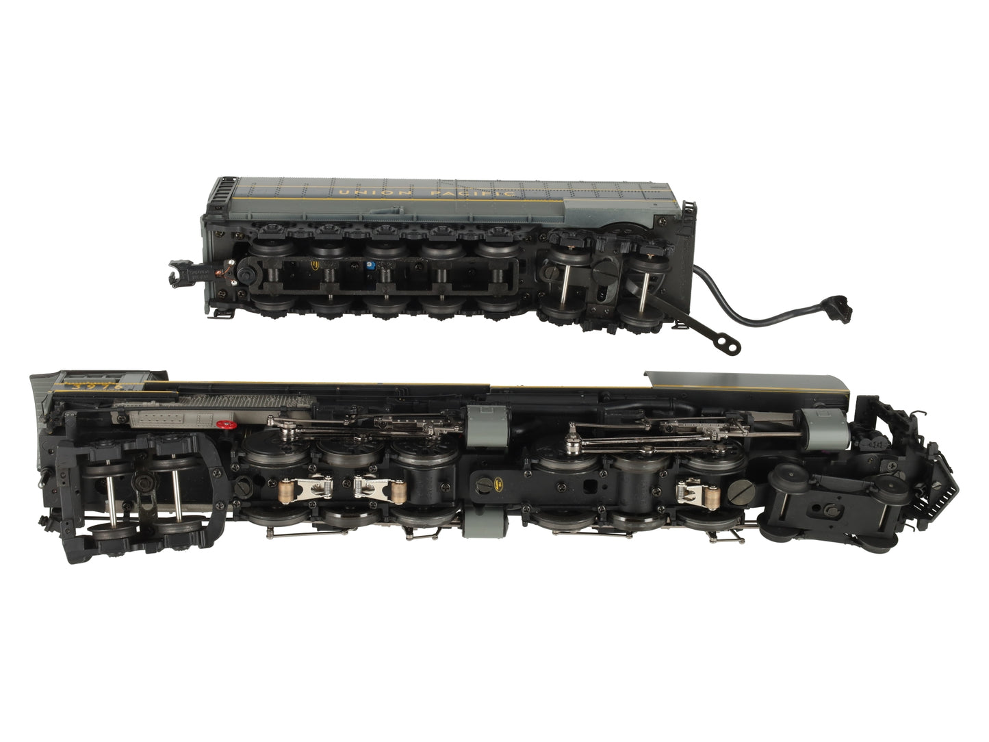 MTH 20-3478-2 O UP/Gray/Silver 4-6-6-4 Steam Locomotive w/PS3 #3976 EX