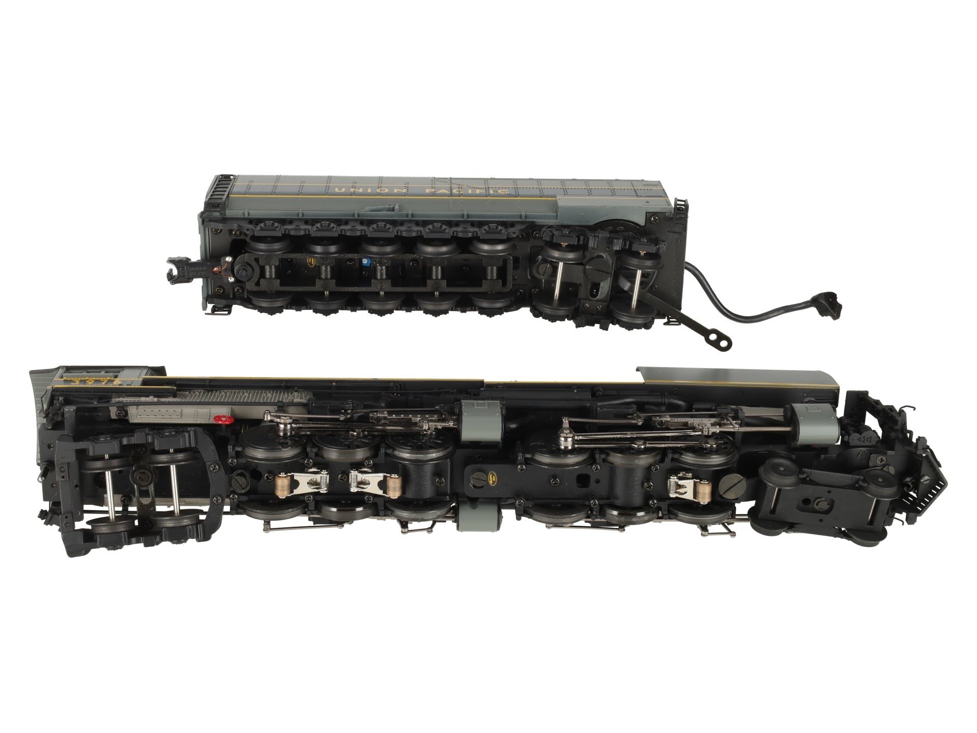 MTH 20-3478-2 O UP/Gray/Silver 4-6-6-4 Steam Locomotive w/PS3 #3976 EX