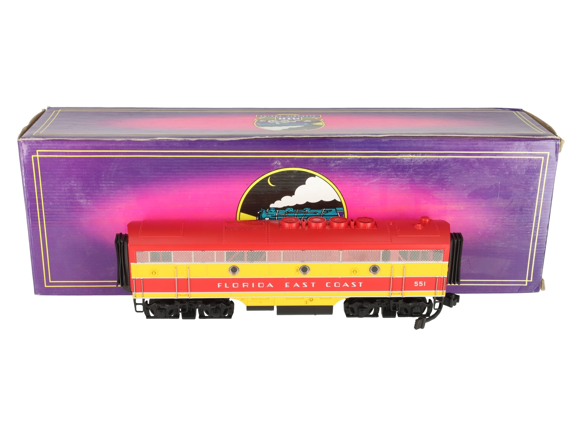 MTH 20-2060-3 Florida East Coast F-3 Non-Powered Diesel B-Unit #551 (3Rail) EX/Box