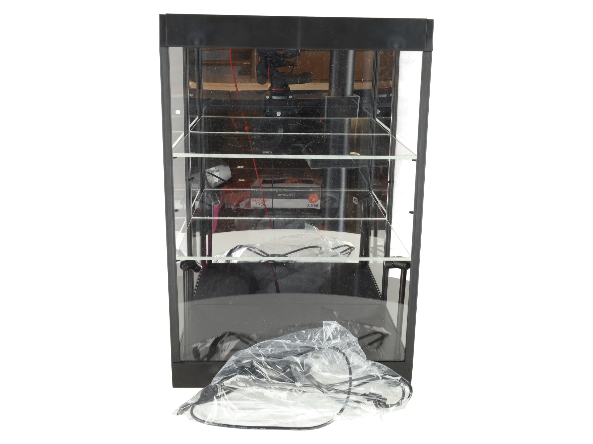 King Creation 3 Tier LED Display Case w/ Mirror EX