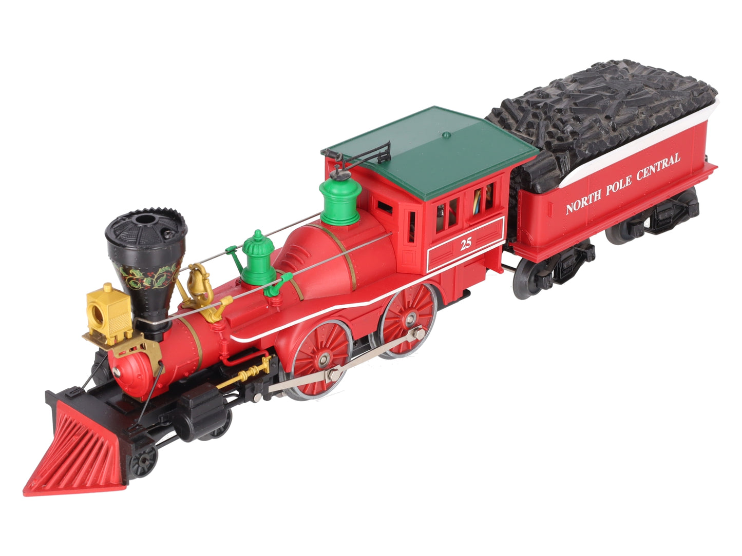 Lionel 6-18732 O North Pole 4-4-0 Steam Locomotive & Tender #25 EX/Box