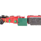 Lionel 6-18732 O North Pole 4-4-0 Steam Locomotive & Tender #25 EX/Box