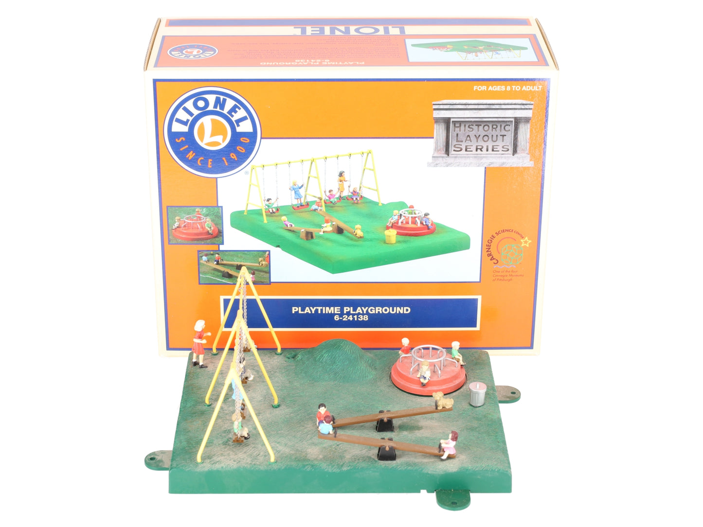 Lionel 6-24138 O Gauge Operating Playtime Playground EX/Box