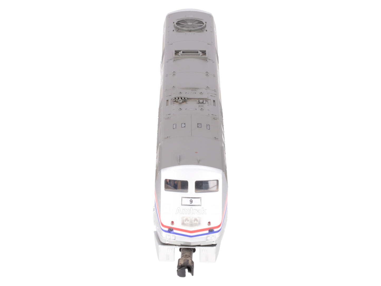 MTH 20-2189-1 O Amtrak G.E. Genesis P42 Diesel Engine Cab w/PS1 #9 EX/Box