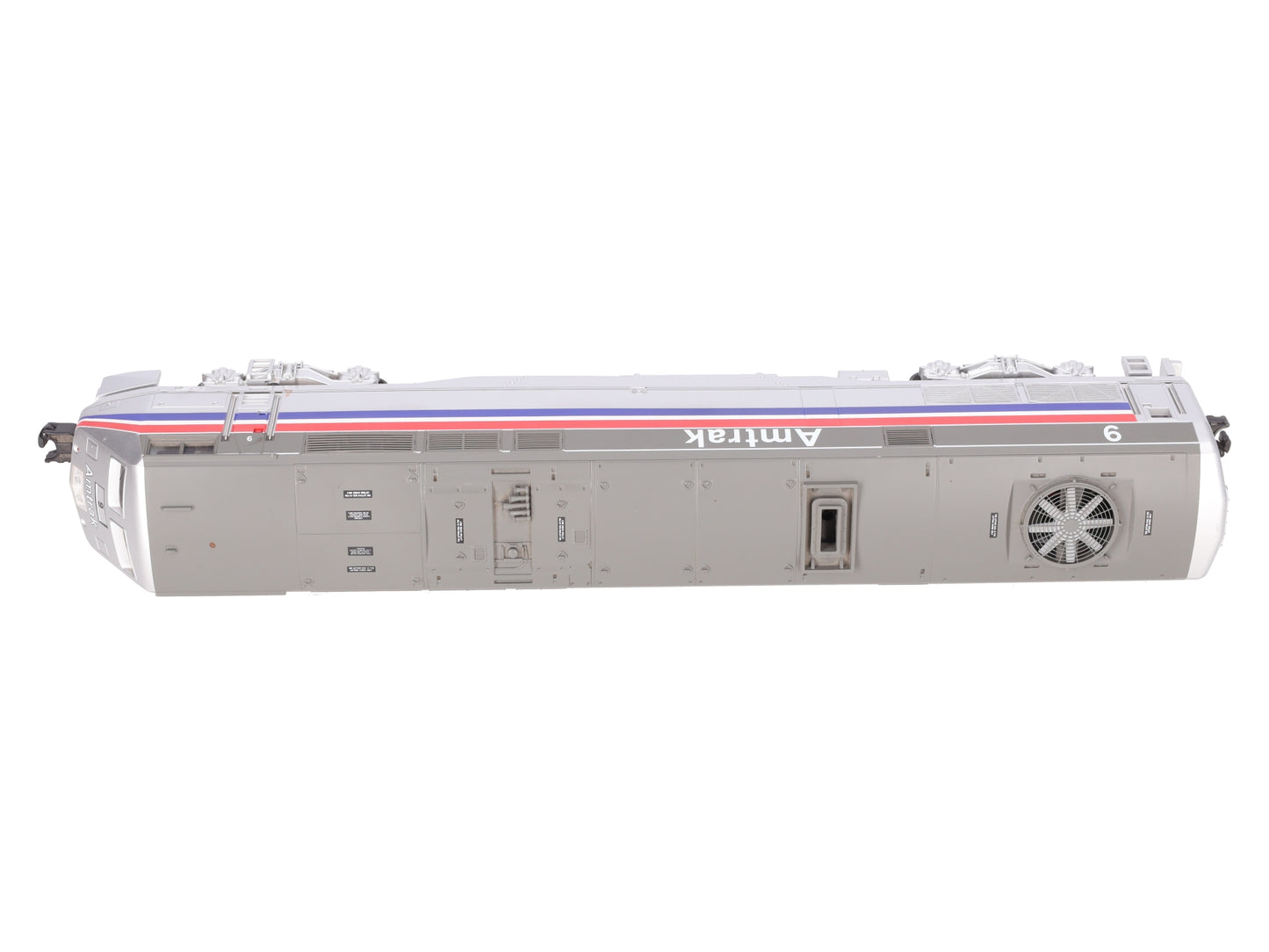 MTH 20-2189-1 O Amtrak G.E. Genesis P42 Diesel Engine Cab w/PS1 #9 EX/Box