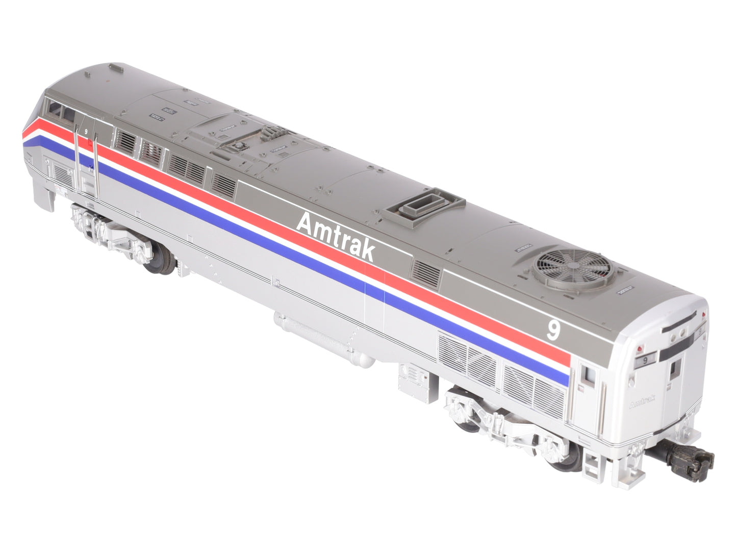 MTH 20-2189-1 O Amtrak G.E. Genesis P42 Diesel Engine Cab w/PS1 #9 EX/Box