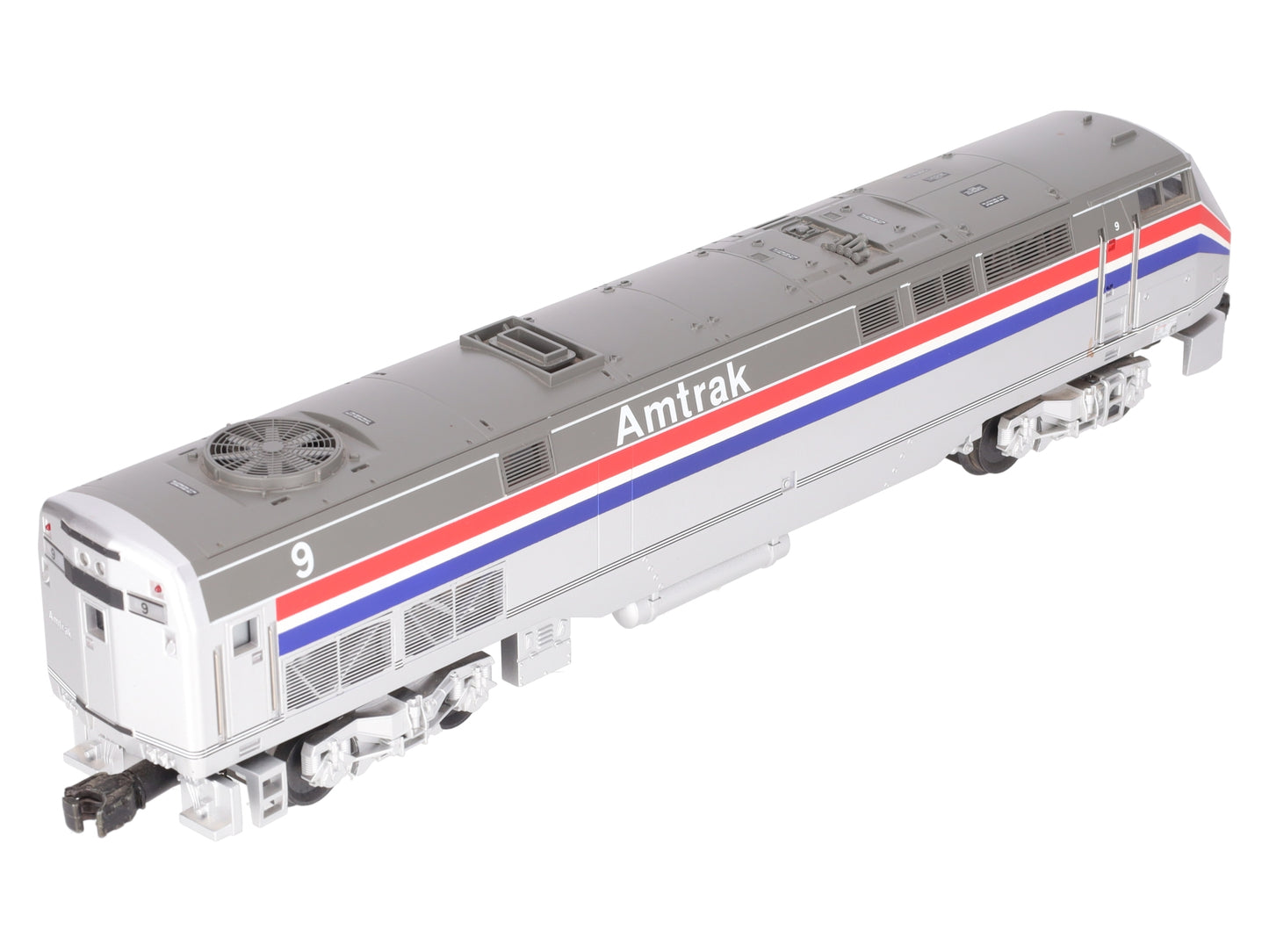 MTH 20-2189-1 O Amtrak G.E. Genesis P42 Diesel Engine Cab w/PS1 #9 EX/Box