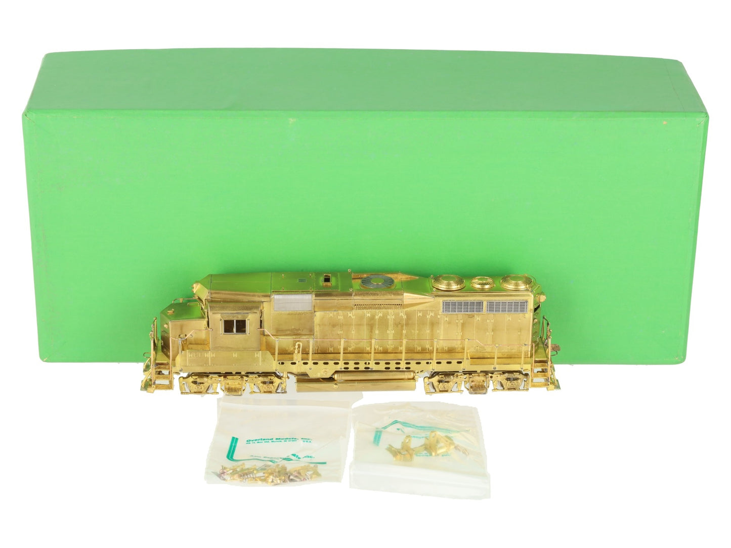 Overland 5001 BRASS HO Scale Union Pacific GP30 Ex-Demo Low Hood Diesel Engine EX/Box