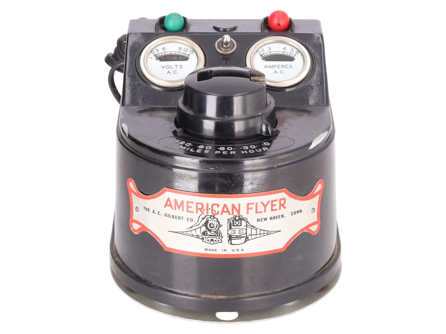 American Flyer 19B Vintage S 300 Watt Train Transformer 110V VG