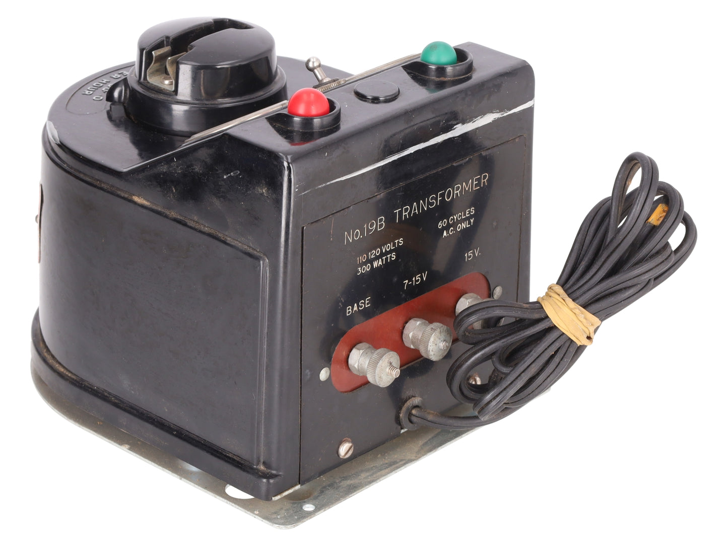 American Flyer 19B Vintage S 300 Watt Train Transformer 110V VG