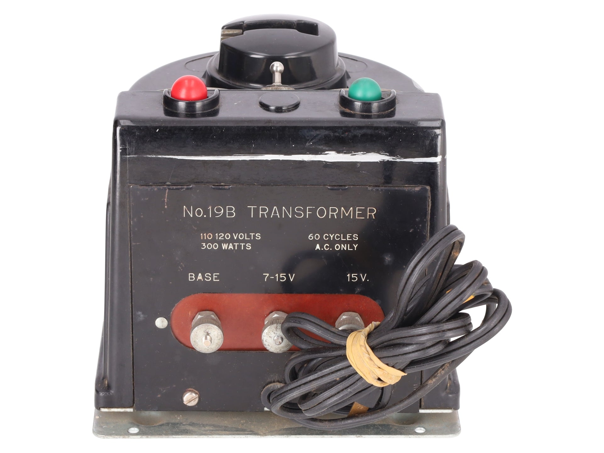 American Flyer 19B Vintage S 300 Watt Train Transformer 110V VG