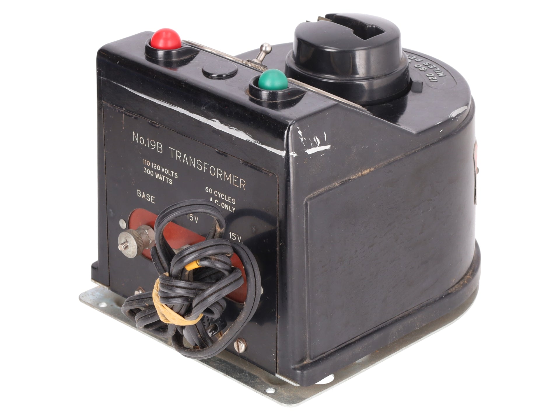 American Flyer 19B Vintage S 300 Watt Train Transformer 110V VG