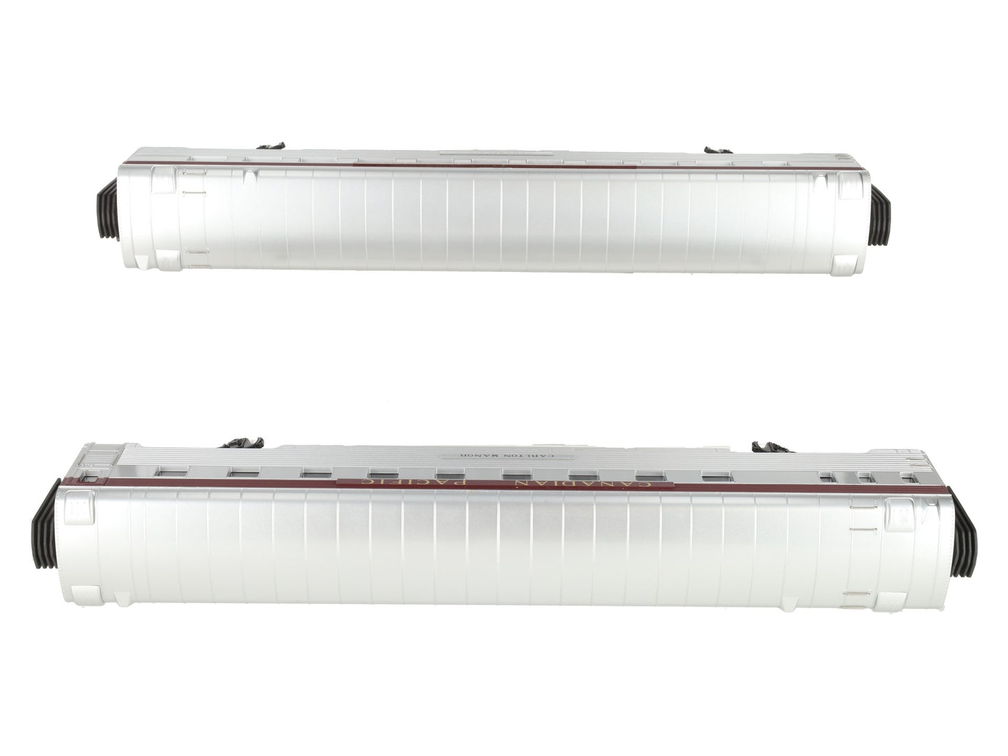 MTH 20-6647 O CP 70' Streamlined Sleeper/Diner Passenger Car Set (Set of 2) EX/Box