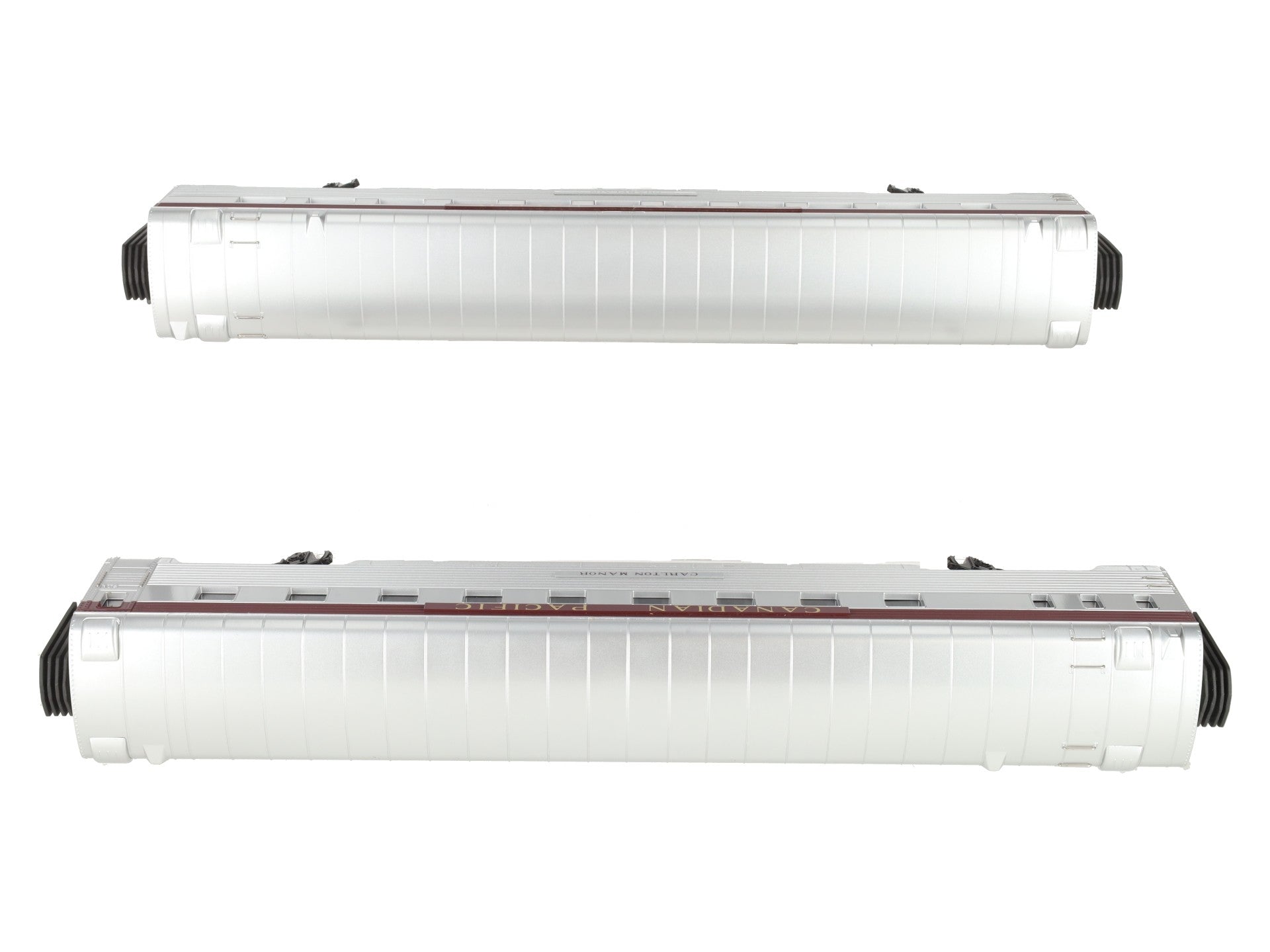 MTH 20-6647 O CP 70' Streamlined Sleeper/Diner Passenger Car Set (Set of 2) EX/Box