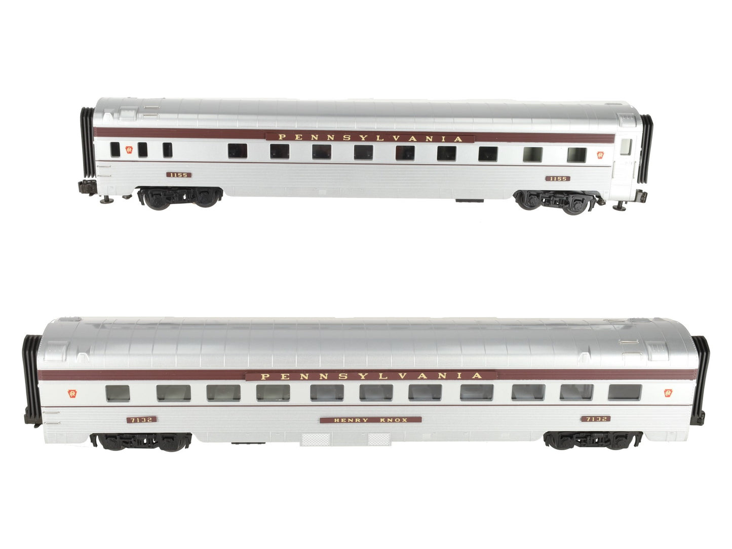MTH 20-6630 O Gauge Pennsylvania "Henry Knox" 70' Streamlined Diner Car EX/Box