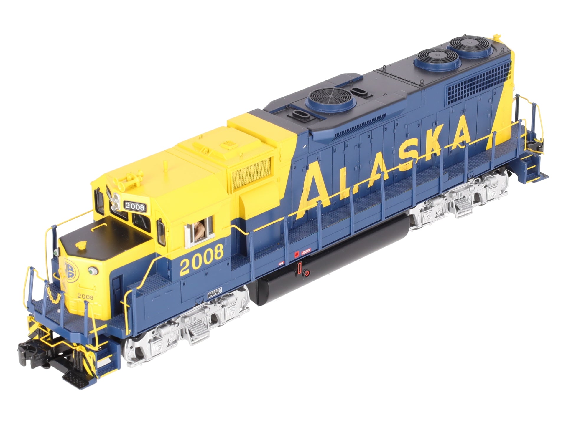 MTH 20-2805-3 Alaska GP38-2 Non-Powered Diesel Engine #2008 EX/Box
