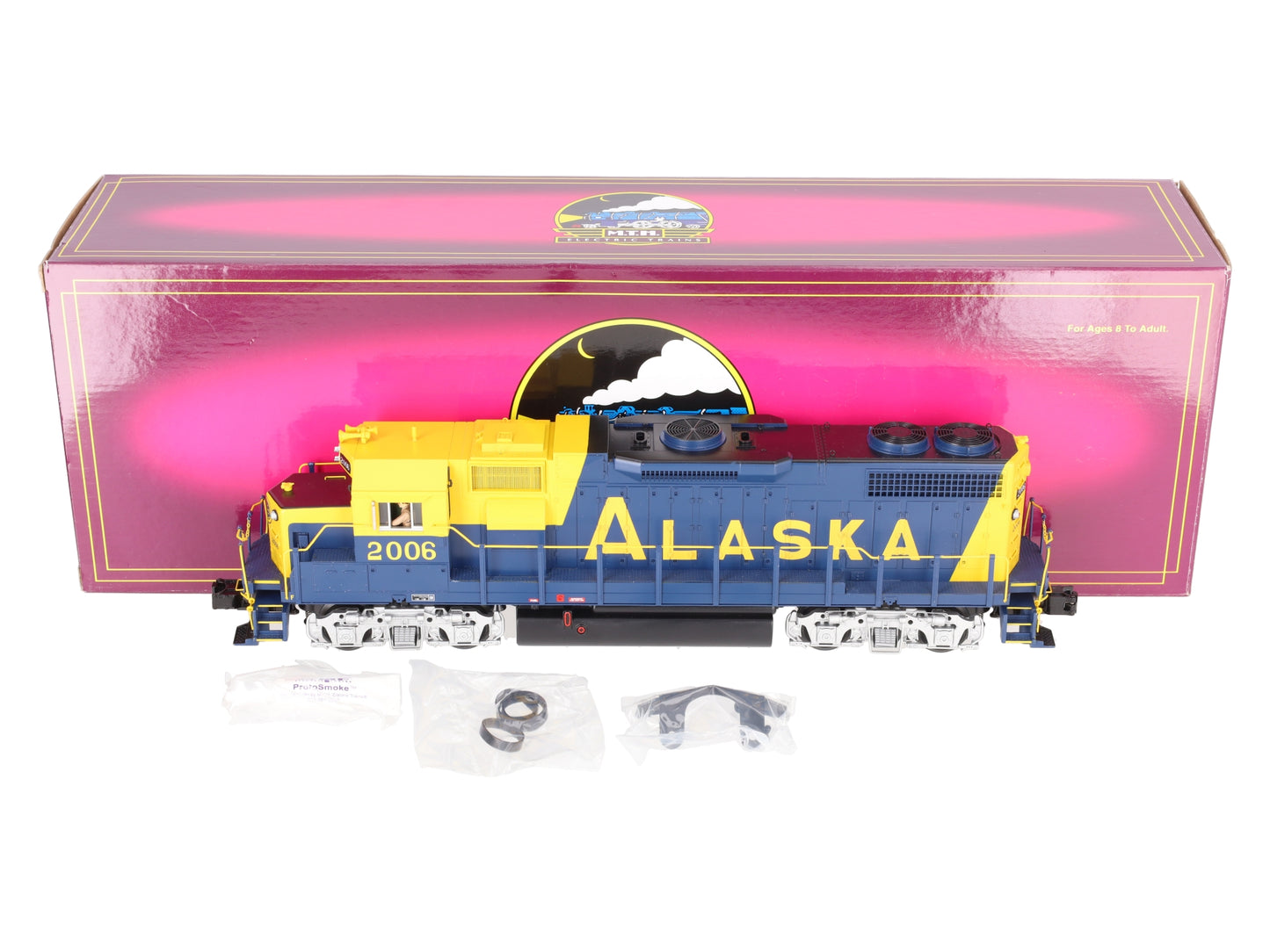 MTH 20-2805-1 Alaska GP38-2 Diesel Engine w/Proto-Sound 2.0 #2006 LN/Box