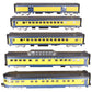 MTH 20-6518 O Alaska Railroad 70' Streamlined Passenger Car Set (Set of 5) EX/Box