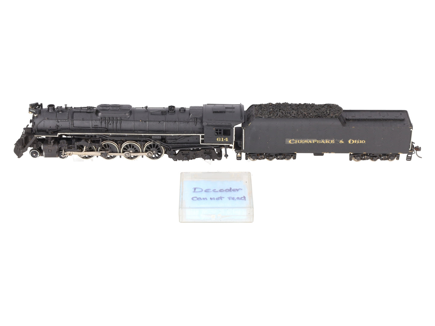 Olympia HO BRASS C&O 4-8-4 Steam Locomotive & Tender #614