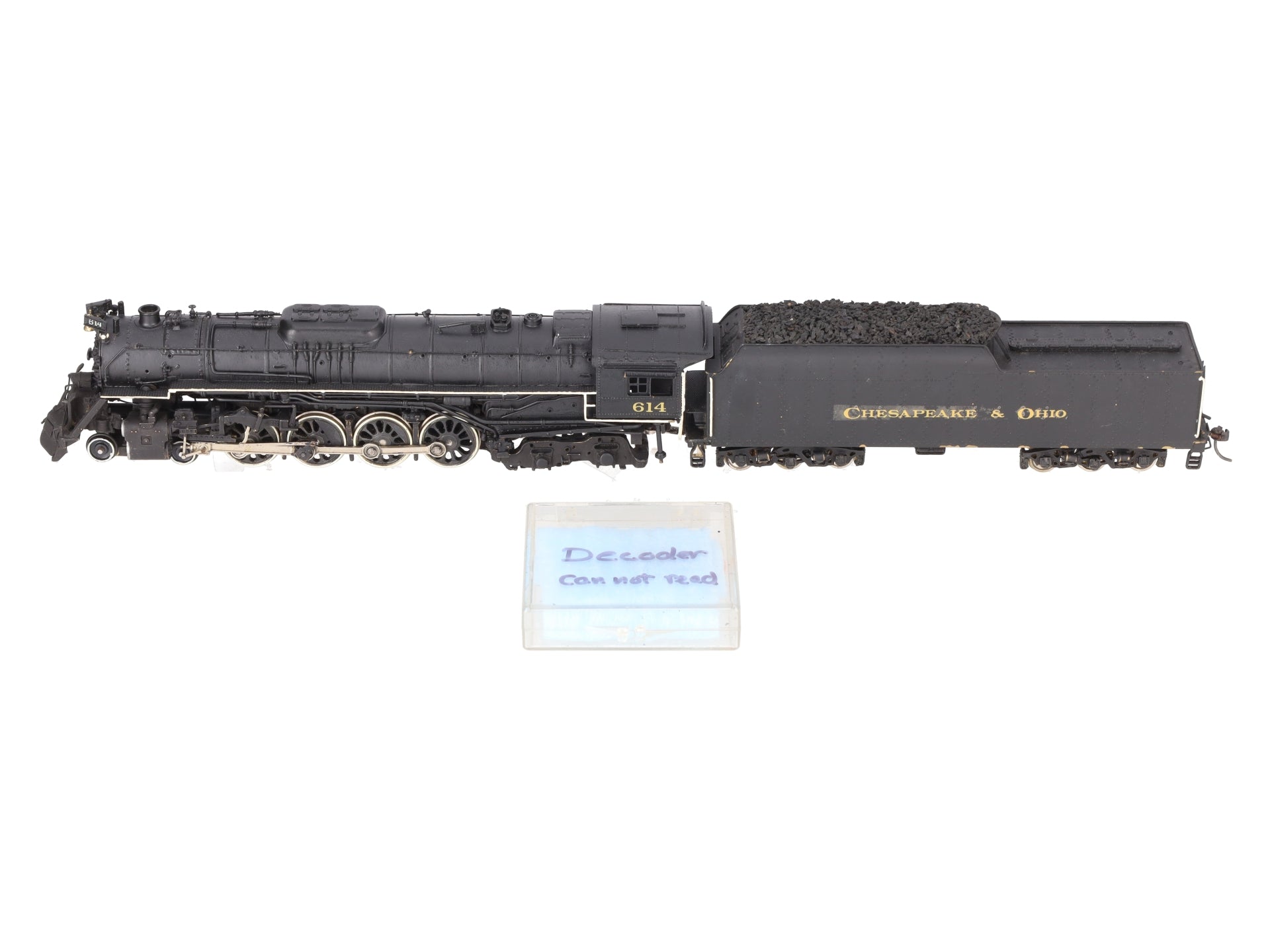 Olympia HO BRASS C&O 4-8-4 Steam Locomotive & Tender #614