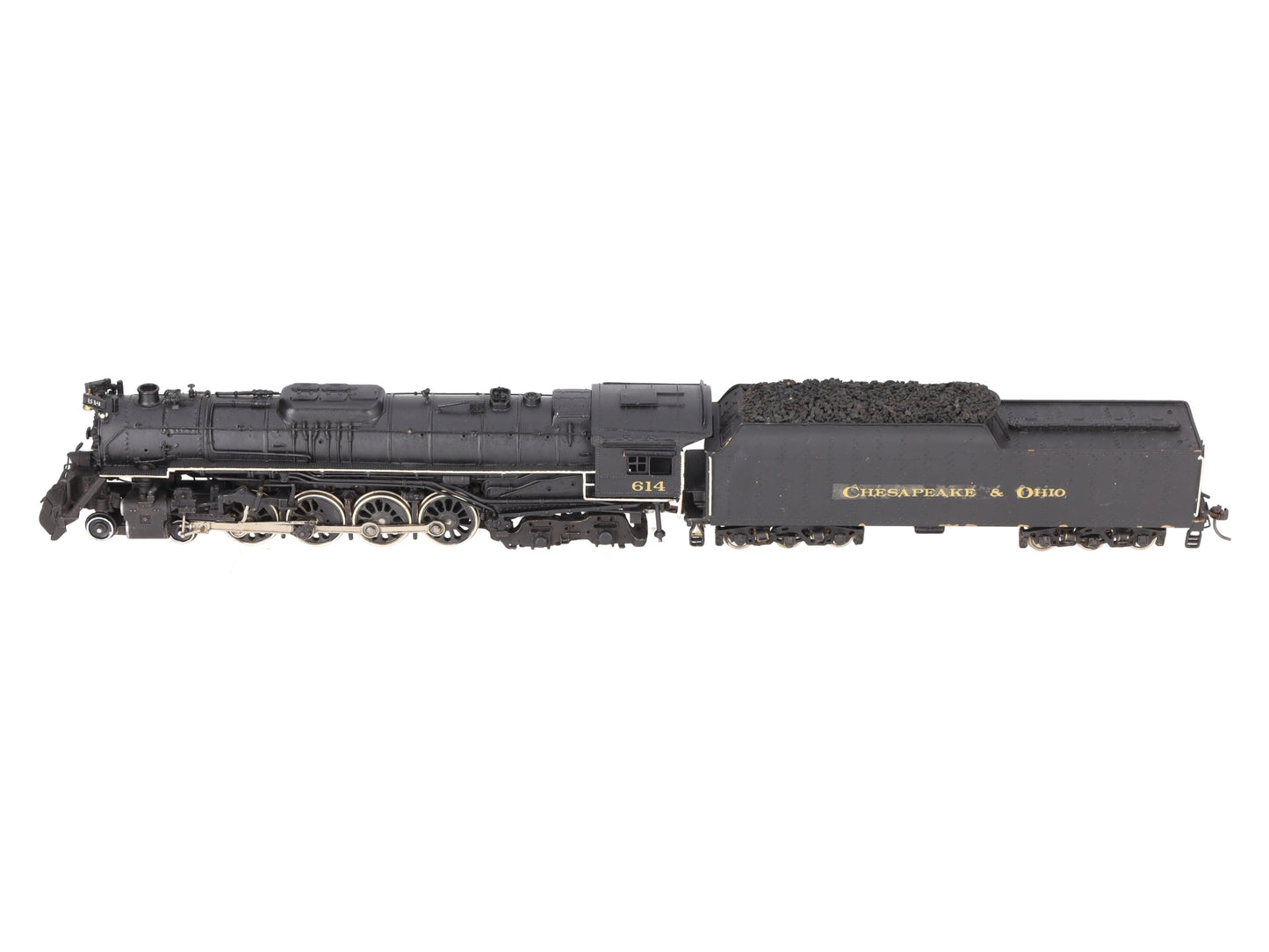 Olympia HO BRASS C&O 4-8-4 Steam Locomotive & Tender #614