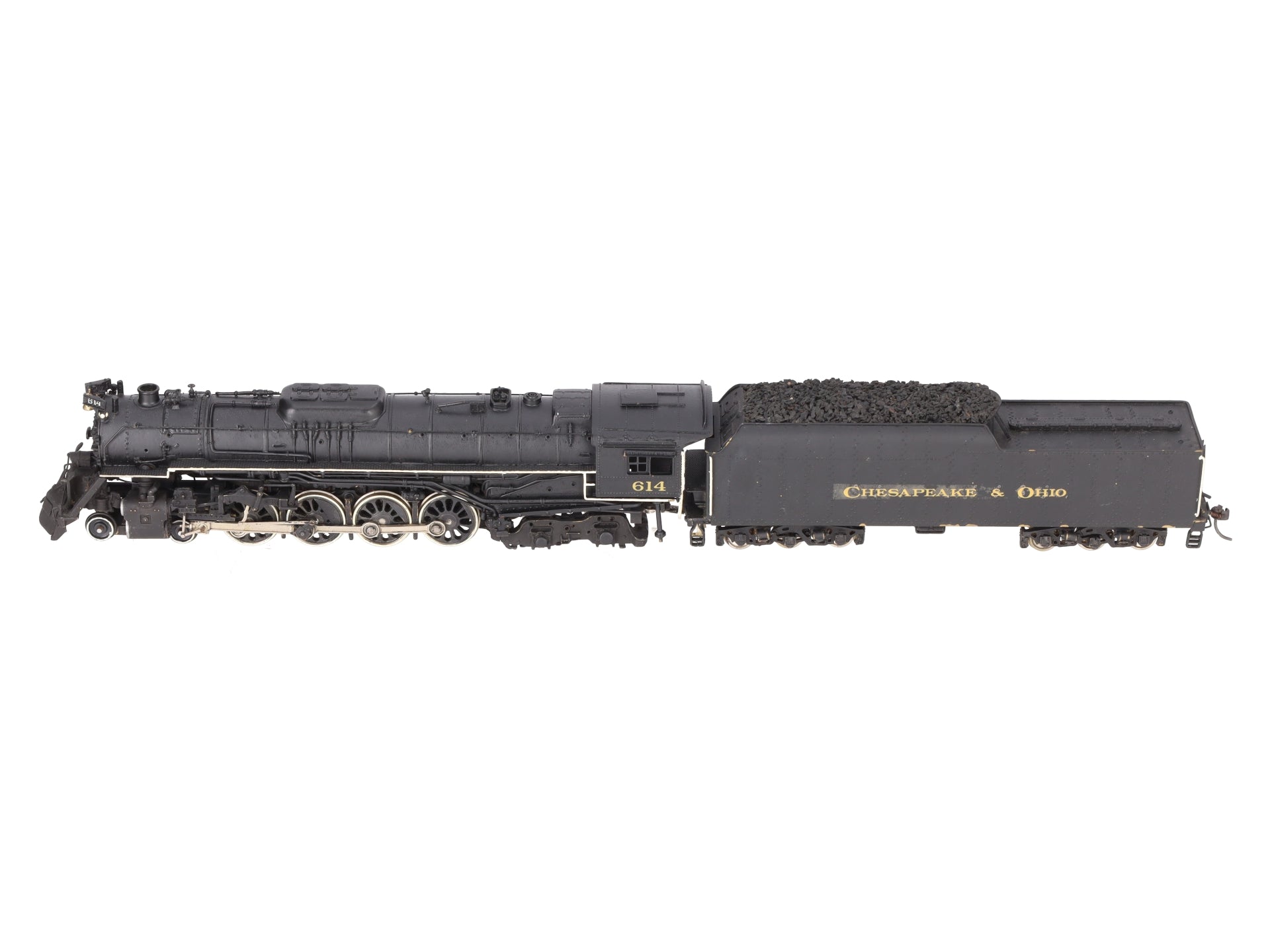 Olympia HO BRASS C&O 4-8-4 Steam Locomotive & Tender #614