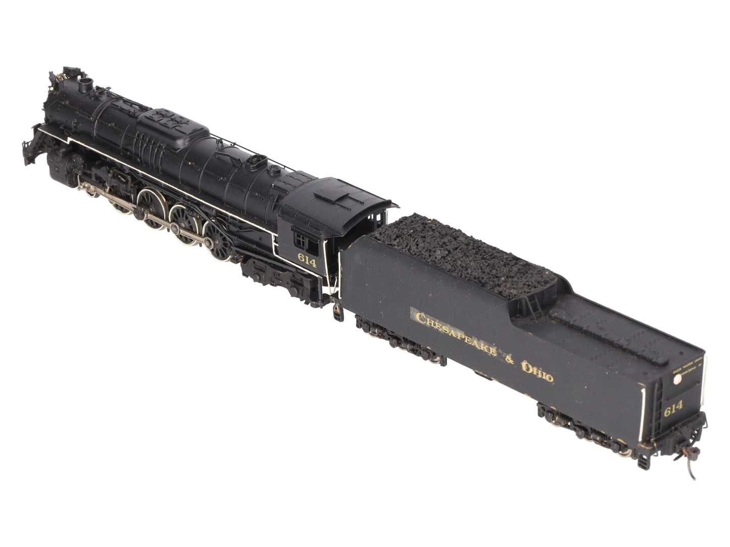 Olympia HO BRASS C&O 4-8-4 Steam Locomotive & Tender #614