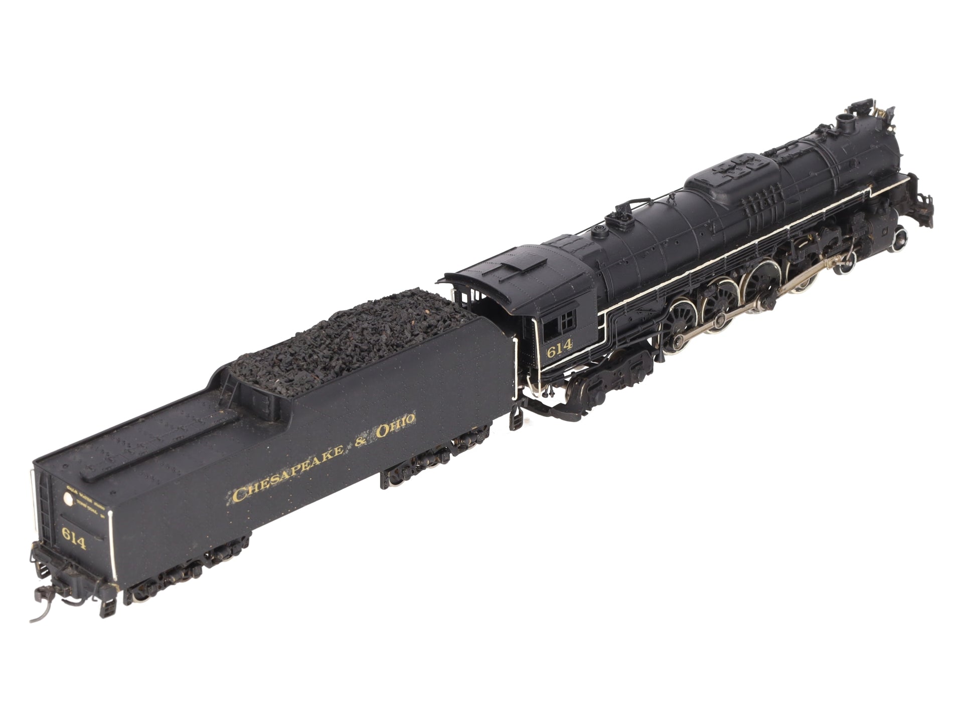 Olympia HO BRASS C&O 4-8-4 Steam Locomotive & Tender #614