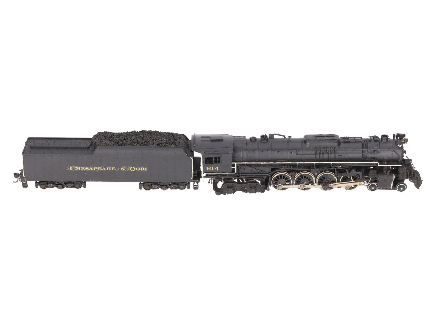 Olympia HO BRASS C&O 4-8-4 Steam Locomotive & Tender #614