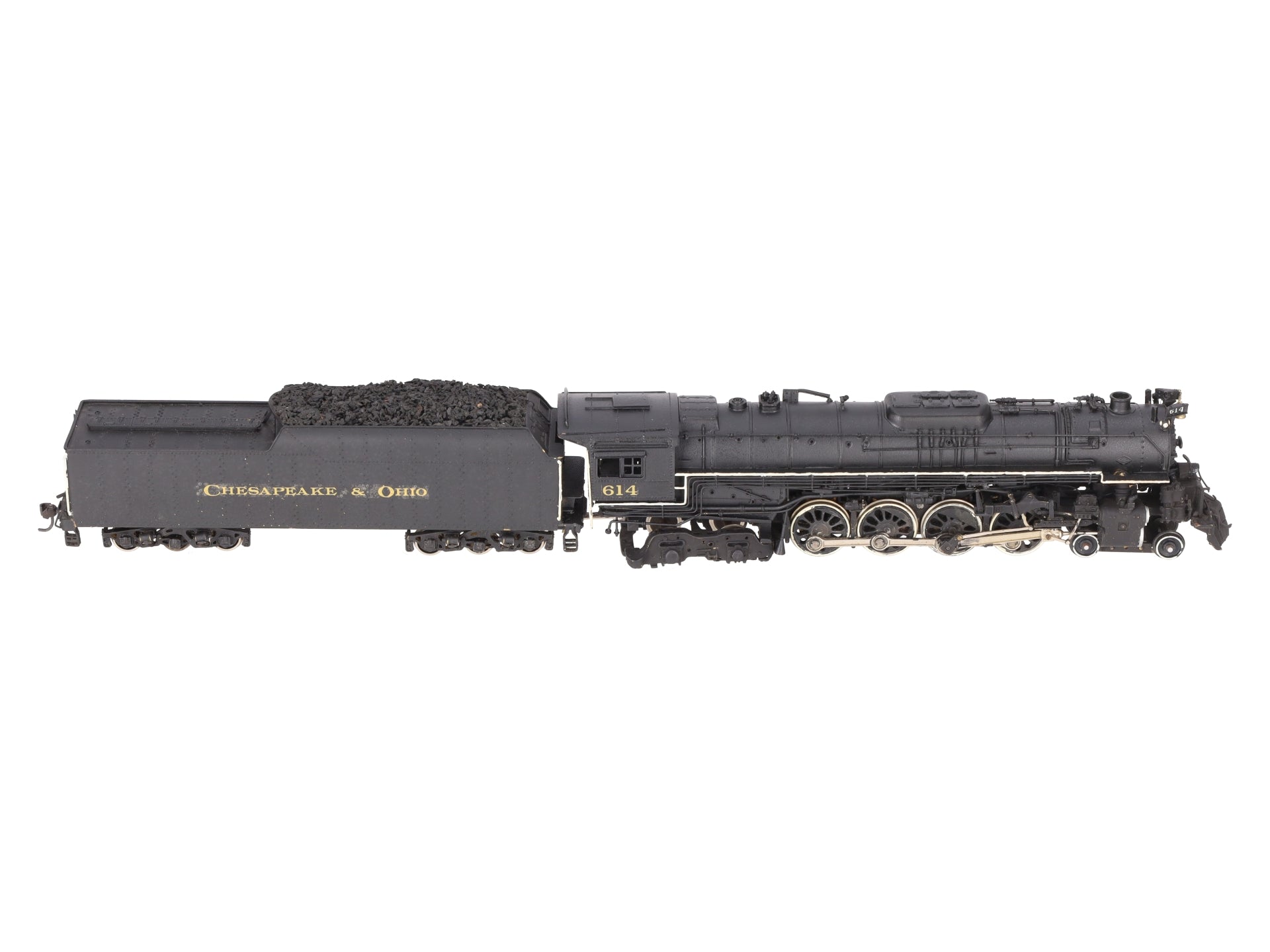 Olympia HO BRASS C&O 4-8-4 Steam Locomotive & Tender #614